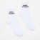 Women's socks "I don't care" white color, size 23-25
