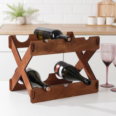 Stand for 6 bottles, 30 × 40 × 27 cm-3