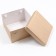 The box is folding, cover is, craft, 30 x 30 x 20 cm