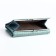 Women's wallet on magnet, blue color