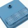 Animal fountain Carno, 2 l, from USB, white-blue