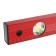 Matrix level, 100 cm, aluminum, 3 eyes, red, ruler