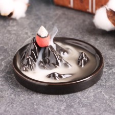 A set of incense on the stand 