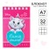 Notepad on the crest, "Cats Aristocrats", Disney, 32 sheets, A7