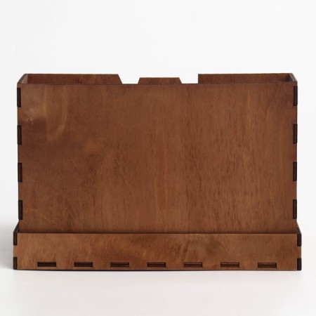 Organizer for stationery "houses" wood, 235 x 142 x 30 mm-3
