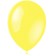 Latex ball 12 ", pastel, set 100 pcs., Yellow color
