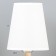 Bordeaux table lamp E27 40W white 14x14x30 cm Risalux