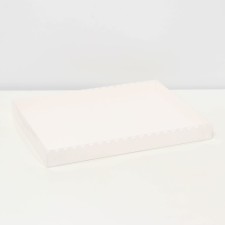 Boiler for cookies 23.5 x 30 x 3 cm, white