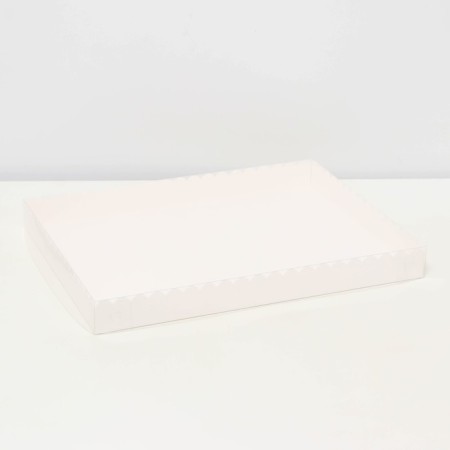 Boiler for cookies 23.5 x 30 x 3 cm, white