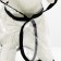 Dog raincoat, size L (DS 30, OG 41-46, Osh 42 cm), black