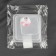 A set of containers for needlework, 3 pcs, 8.1 × 2.6 / 7.2 × 2.5 / 5.2 × 2 cm, the color is transparent
