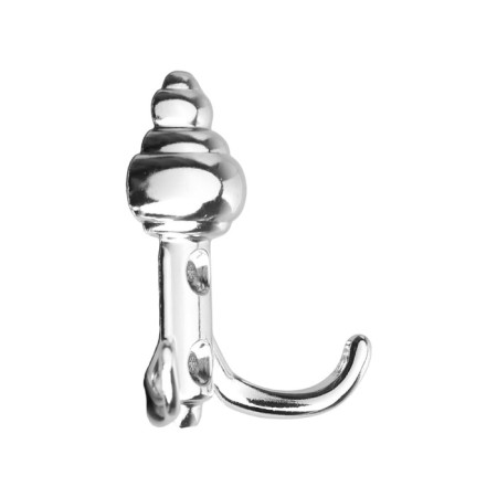 Furniture tundra hook TKD028, two -rod, chrome, 8 pcs TMP