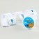 Fabric thermolent with tags for clothing "Red Kitten", 7 pcs