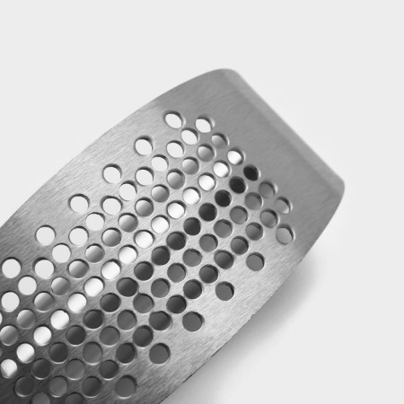 Press for garlic shares Steel, 10 × 5 cm, silver color-5