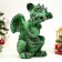 Figure "Green Dragon" 30cm