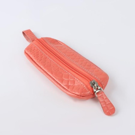Textura zipper on the zipper, length 14, 5 cm, pink color