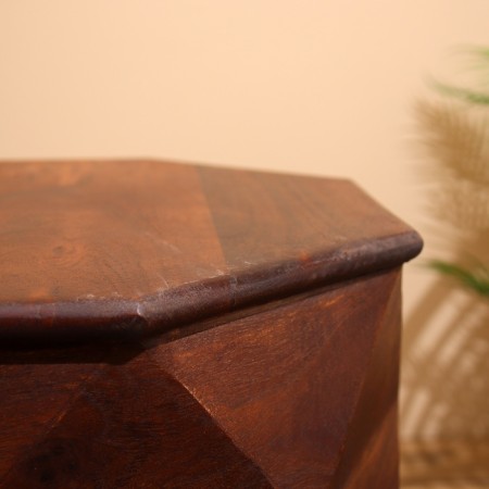Coffee table 42x42x56 cm, acacia-5