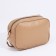 Cross-Bodi Bag on a zipper, beige color