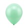Latex ball 12 ", pastel, set 100 pcs., Mint color