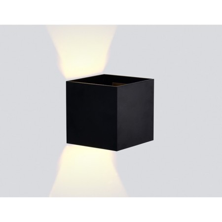 LED LED wall -mounted Ambrella Light, Wall, FW138, LED, 10 W, 700LUM, 3000K, black color, sand-5