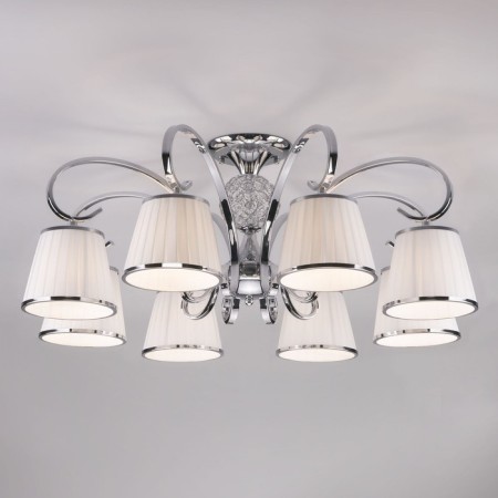 Tessa chandelier, 8x40W E14, color chrome