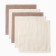 Set of terry napkins "Blue flowers" 30x30 cm -5pcs, 100% HL, 340g/m2