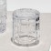A set of low glasses "Quadro", glass, d = 8.5 cm, h = 9.5 cm, 320 ml, 6 pcs
