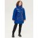 Coat for girls, height 146 cm, blue color