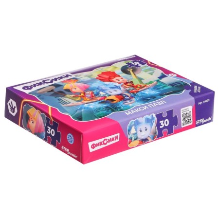 Contour maxi-puzzle "Fixiki", 30 elements-1
