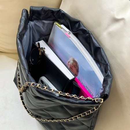 Bag-bag without fastening, black color-4