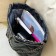 Bag-bag without fastening, black color
