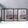 Set of photo frames MDF "OfficeSpace" 30x40 cm, 4 pcs, wenge (plastic screen)