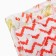 A set of reusable diapers "Cacti", 3-8 kg, white, red, 2 pcs., I crush me