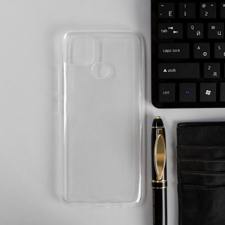 PERO case for Realme C25S phone, silicone, transparent