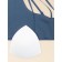 Top female, size 46, dark blue color