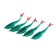 Foamen fish yaman devious minnow on a double, 105 mm, color 17 UV, 5 pcs.