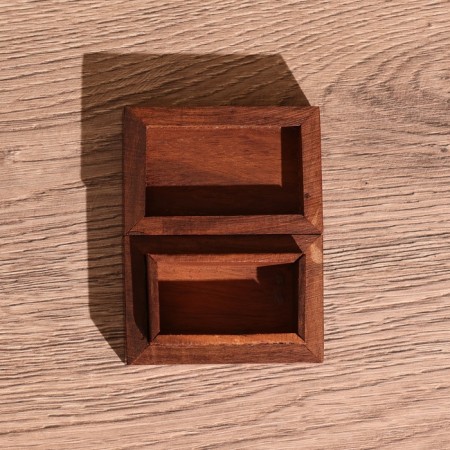 Casket "Elephant" 7.5x5x3.3 cm, tree shisham-3