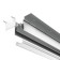 Aluminum profile for the stretch ceiling LED Strip Alm012S-2M, 200x5.2x3.5 cm, silver color