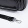 Bag Cross-Bodi with a zipper, black color