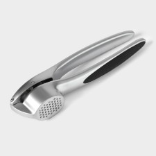 Veil garlic press, gray color