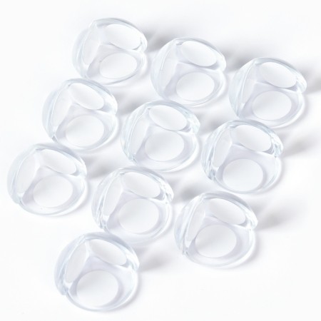 Set of linings on corners, 10 pcs., Transparent-3