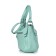 Female bag, genuine leather, 275x205x100 cm, mint