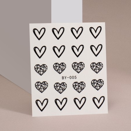 Slider-design for nails 6.5*5.5cm BY-005 (FAS 6pcs Price per pcs) Subway QF