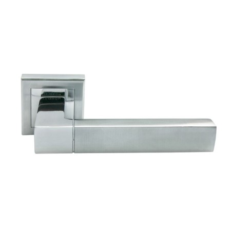 Door handle Morelli MH-28 SC/CP-S, color mat.chrom/chrome-1