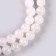 Beads made of natural stone "White quartz" set 36 pcs., Size 1 pc. - 10 mm