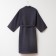Waffel wafel dressing extension "BOHO" size 46-48, dark gray color, 100% cotton, 290 g/m2