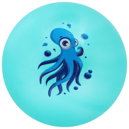 Children's ball zabiaka "Octopus", D = 22 cm, 60 g, Biryuzovoy color-7