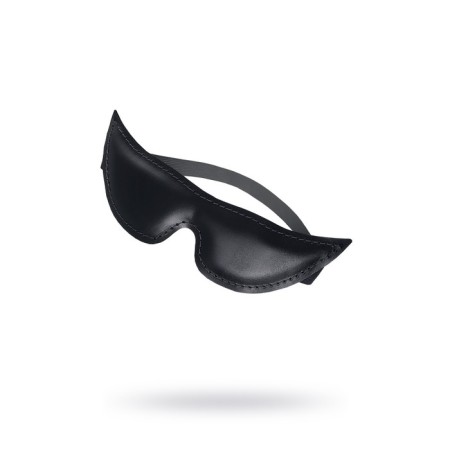 Mask soft closed acute Pecado BDSM, genuine leather, black