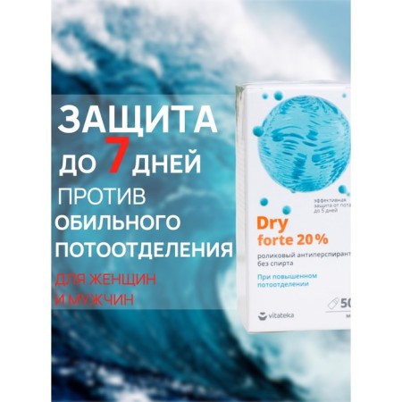 A video from abundant sweating without alcohol of vitatex Drai Forte 20%, 50 ml