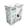 Lamp track Gauss cylinder, 1x32W LED, 4000K, 2750LM, white color